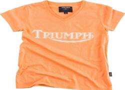 TRIUMPH Lds Vintage Logo Coral Tee